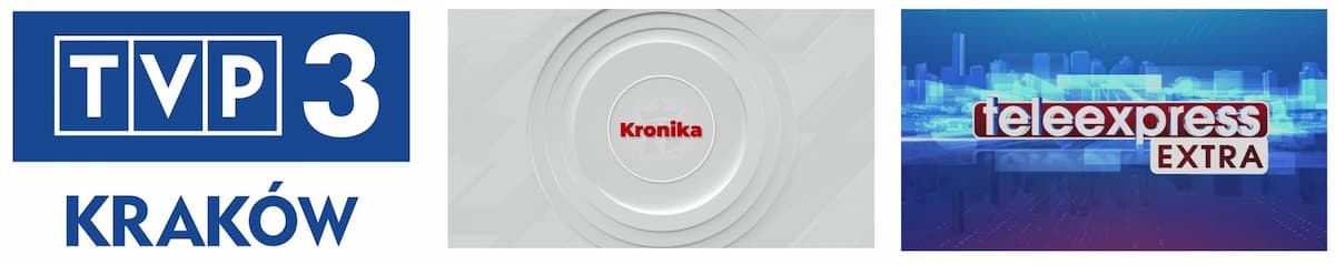 Loga TVP3, kroniki oraz teleexpress extra